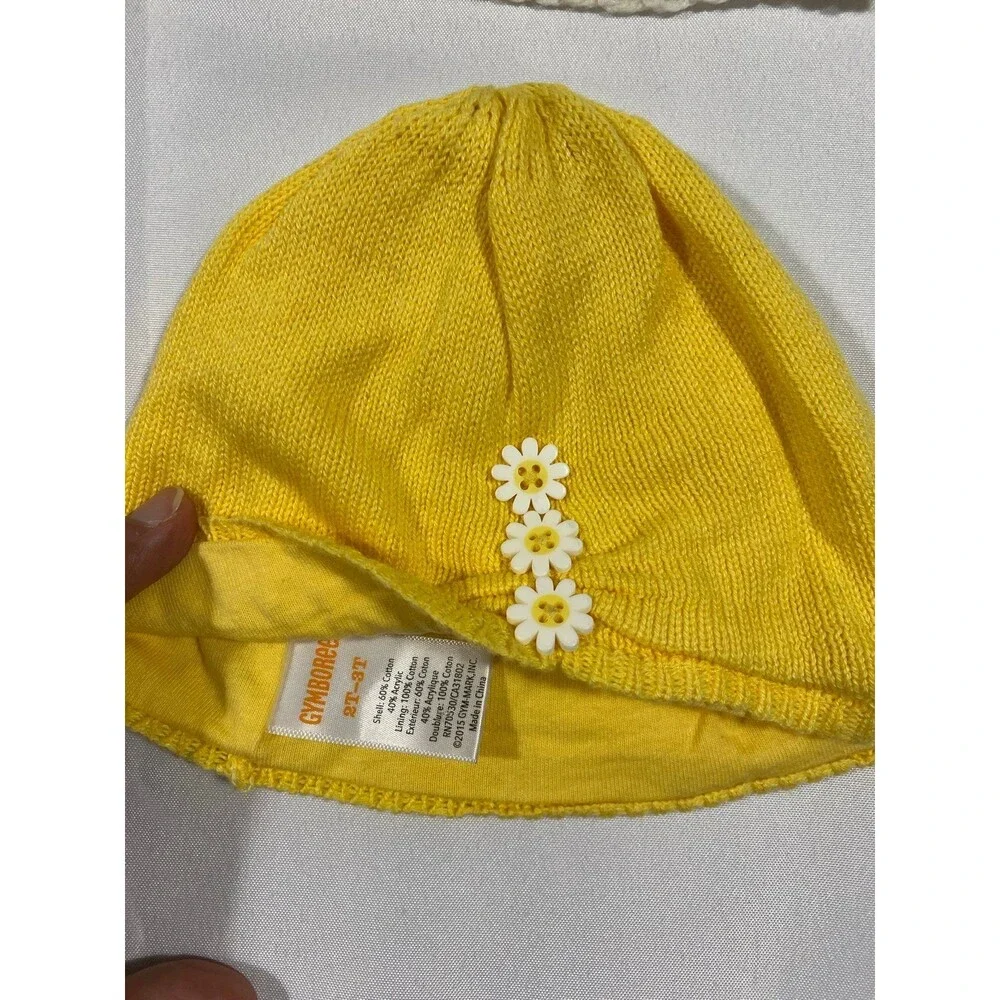 Infant headgear newborn bonnets toddler beanies unisex four hand knit